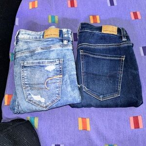 American Eagle Outfitters Denim skinny jeans size 3 size 4